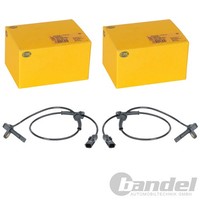 2X Hella ABS-SENSOR Raddrehzahl Passend FüR Nissan Interstar NV400 Opel Movano R