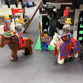 6085 LEGO Black Knights Black Monarch's Castle Complete Inst, Extra Siege Tower