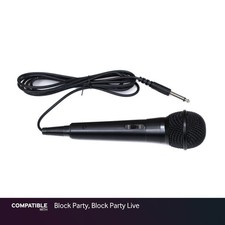 ION Microphone with 1/4" Cable for Block Party, Block Party Live