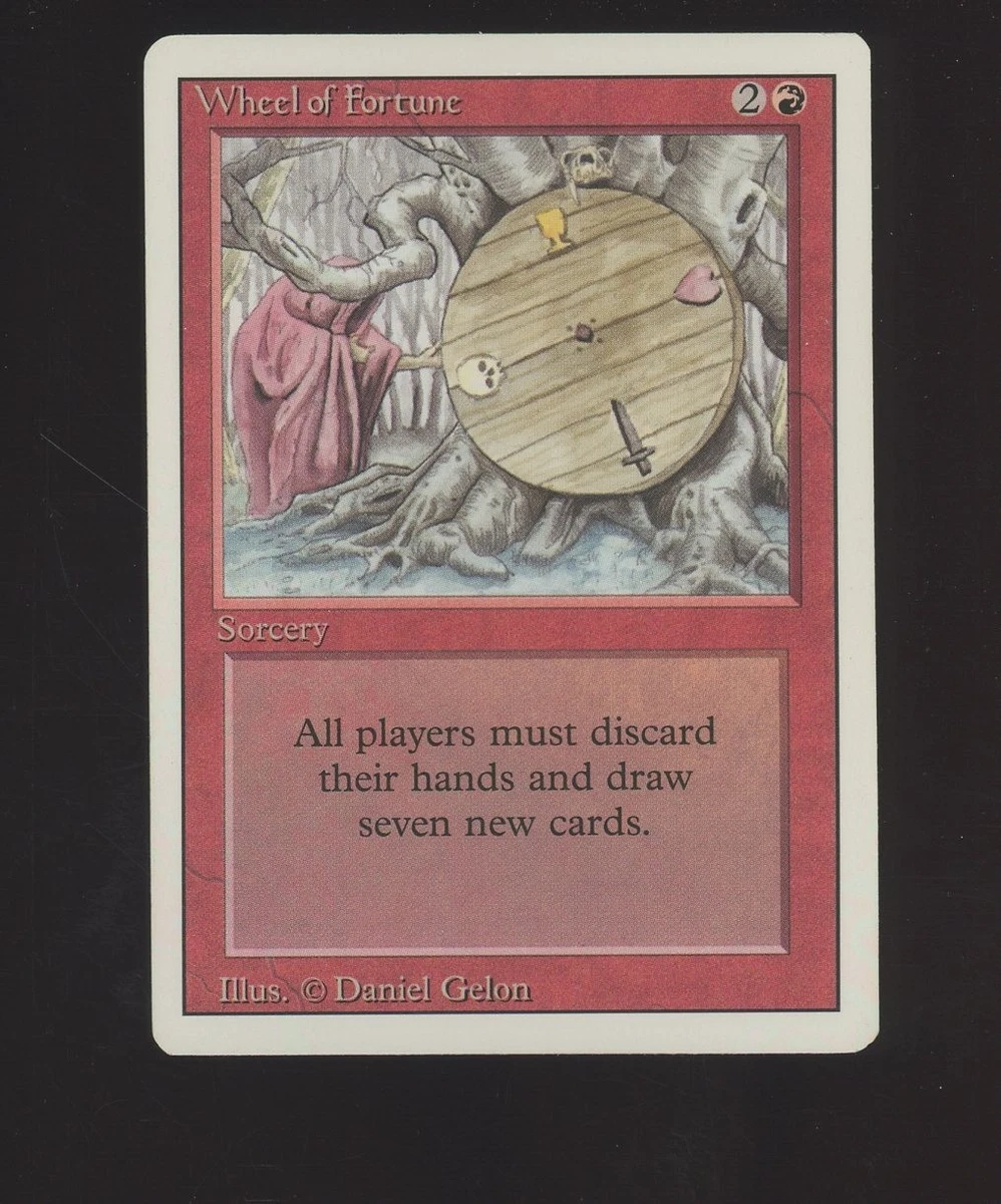 Preços baixos em Roda da Fortuna em Cartões Individuais de Magic