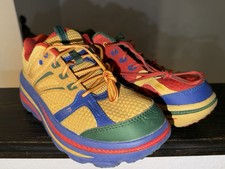 Hoka One One Bondi B x Engineered Garments EG Multi Color Clown Tor Japan size 6