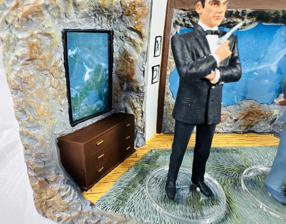JUEGO DE DIORAMA JAMES BOND CORGI ICON 007 DR. NO UNDERGROUND LAIR F04101 Foto 4 de 4