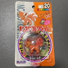 Pokemon Monster Collection Vulpix No.20 TOMY Vintage Figure Japan Rare