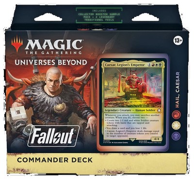 Echo Magic The Gathering: ''Fallout'' Commander Deck - 1 per order, colour may var