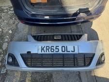SEAT ALHAMBRA 2016 - 2019 SILVER FRONT BUMPER 7N5807221A