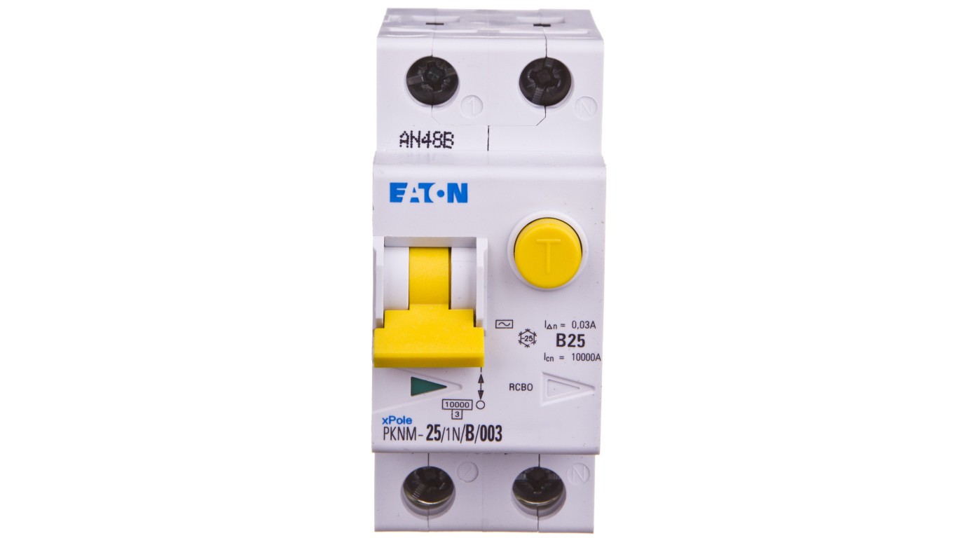 2P 25A B 0.03A Differential Current Switch Type AC PKNM 236265