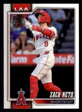 2026 Topps #230 Zach Neto Los Angeles Angels