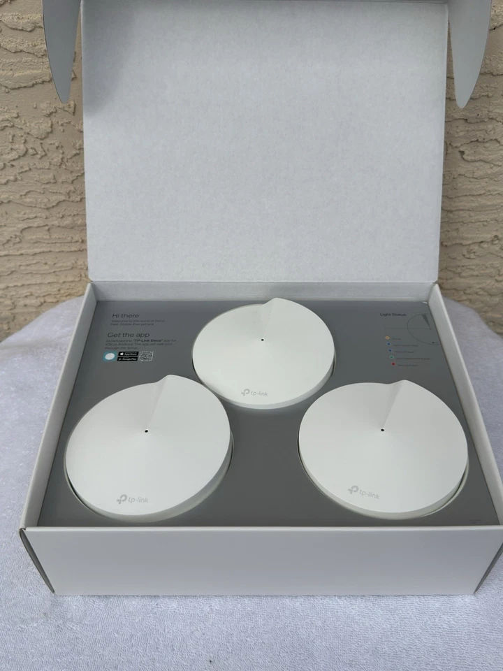 TP-Link Deco M5 AC1300 Whole Home Mesh Wi-Fi System 2.4GHz/5GHz Up To 4500Sq - Image 3 of 3