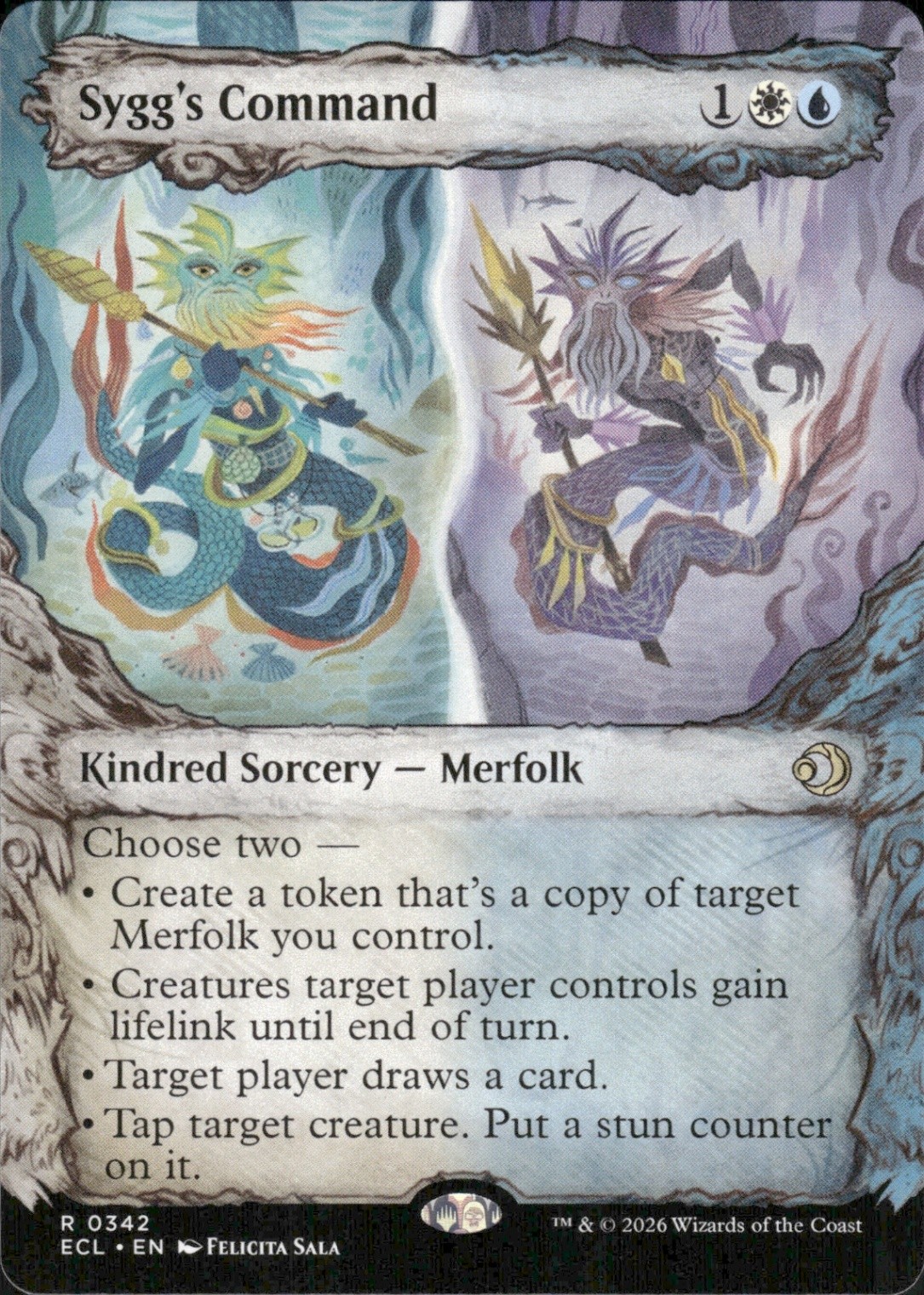 Sygg's Command (Showcase)| 342 | MTG | Lorwyn Eclipsed | 50% Off 2nd Item
