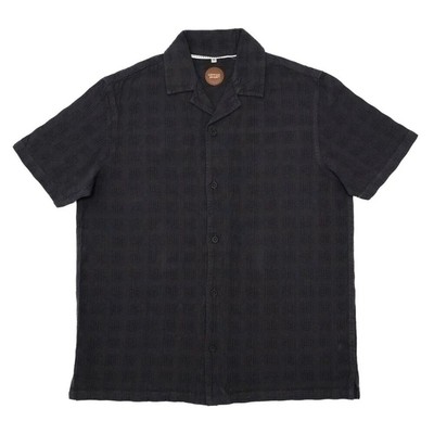 NWT New $126 Common People Mapper Short Sleeve Cotton Shirt Size M