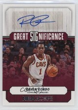 2022-23 Panini NBA Hoops Great SIGnificance Rajon Rondo #GS-RJR Auto 1fa0