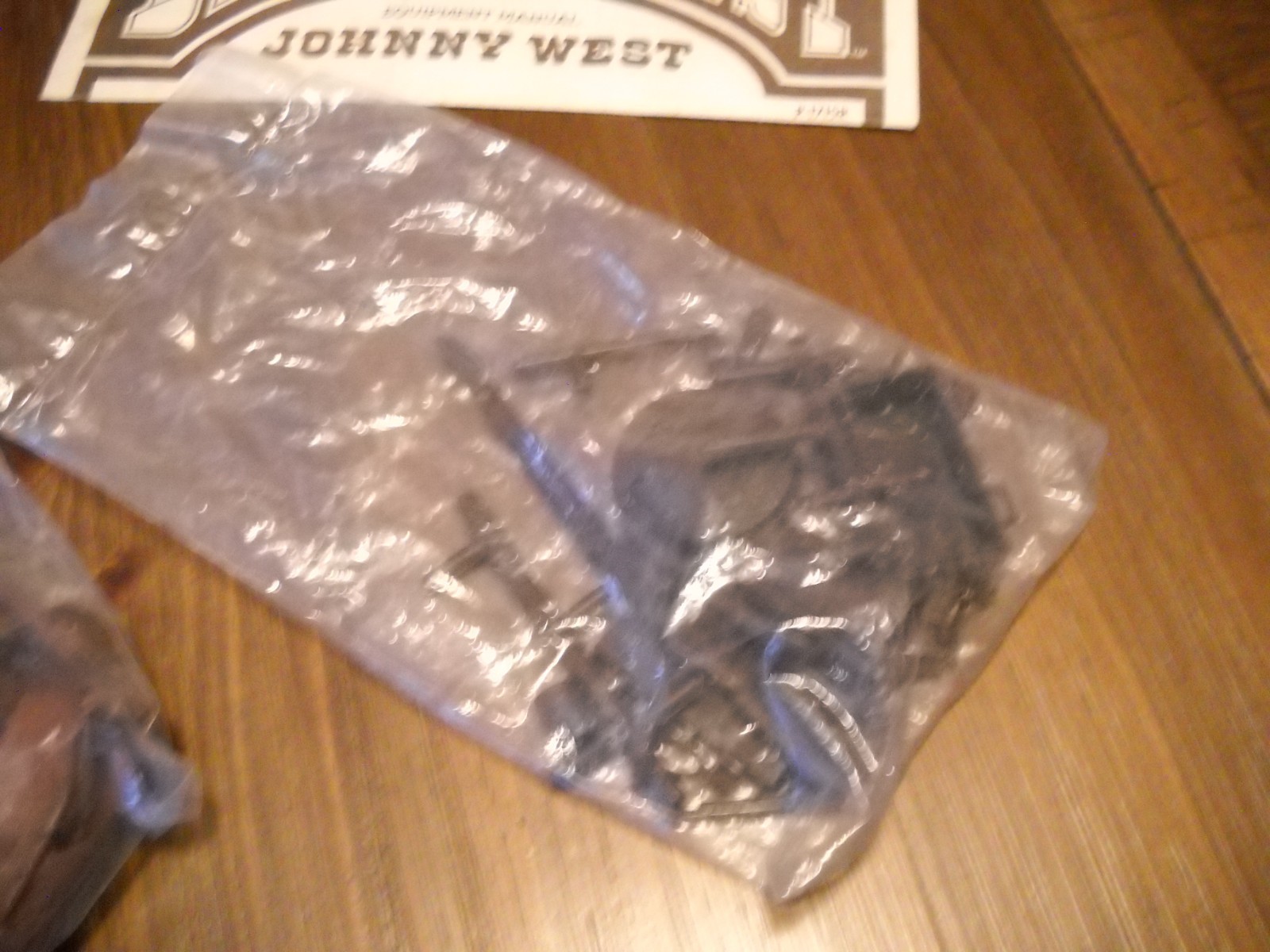 VINTAGE MARX JOHNNY WEST BEST OF THE WEST ACCESSORIES,MANUALS,BOX 1974