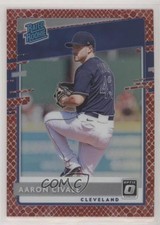 2020 Donruss Optic Rated Rookies Choice Red Dragon Prizm 67/88 Aaron Civale 0w7