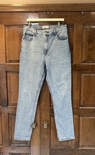 Abercrombie Fitch The 90's Slim Straight Ultra High Rise Jeans Size 31 12L