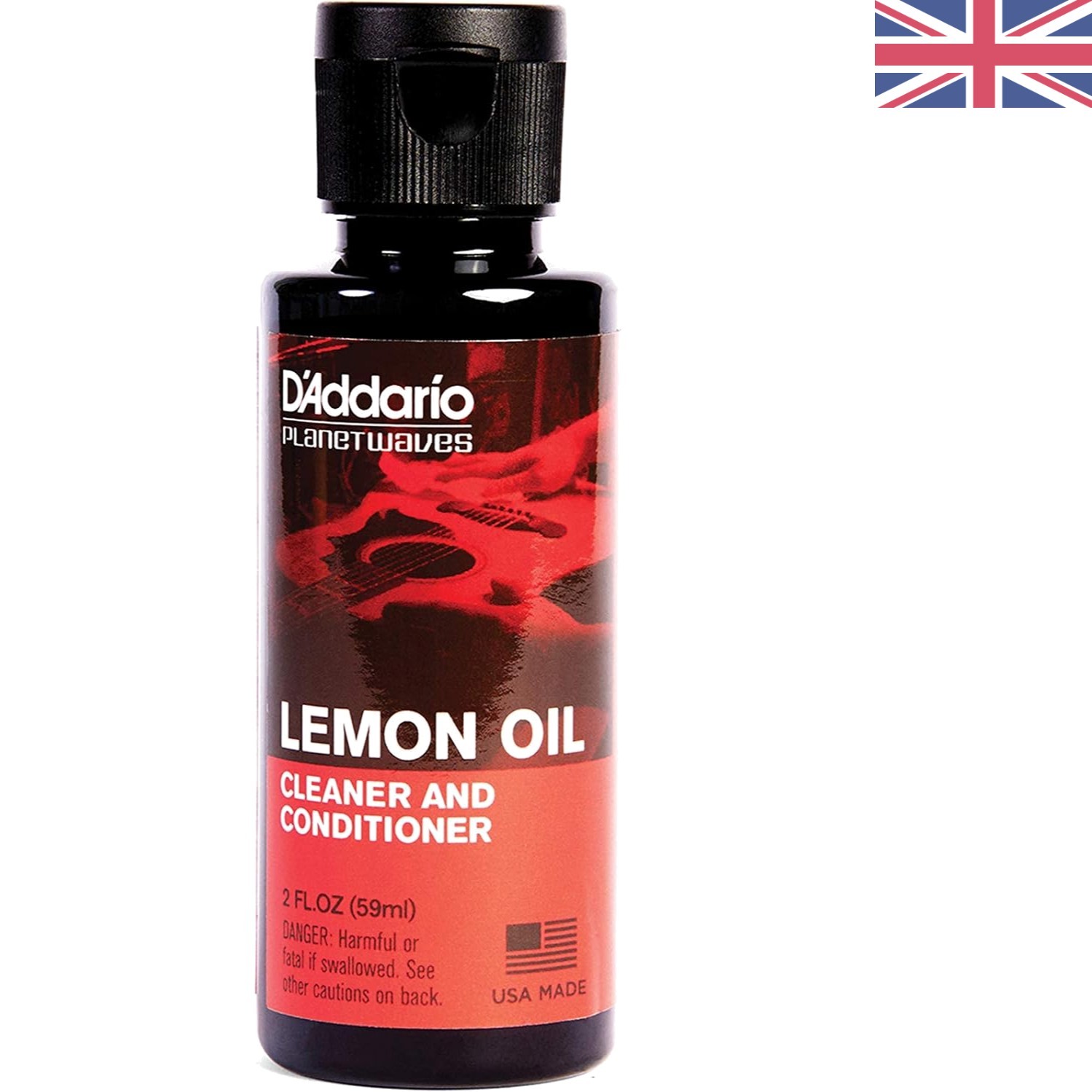 Lemon Oil - Guitar Fretboard Oil - Guitar Accessories - Removes Dirt, Grease,...