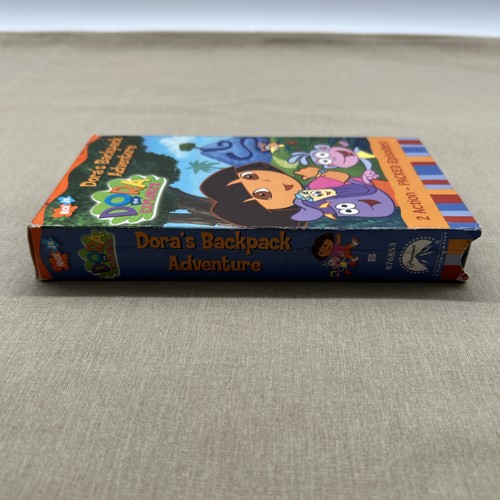 Dora the Explorer Dora's Backpack Adventures (VHS 2002 2 Ep) Nick Jr Spanish ESL - Picture 4 of 11