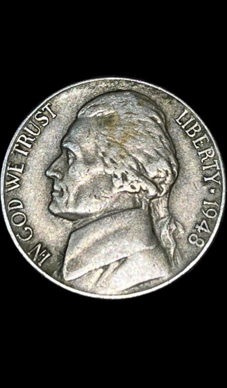 USA Jefferson Nickel•1948