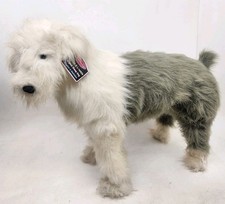 Melissa  Doug Old English Sheepdog Large Lifelike Plush Dog 24"x32"