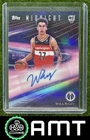 Will Riley RC 2025-26 Topps Midnight Rookie Horizon Auto Wizards