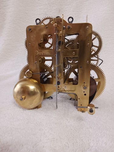 SETH THOMAS CLOCK MOVEMENT "89C" REBUILT/SERVICED NEW MAINSPRINGS