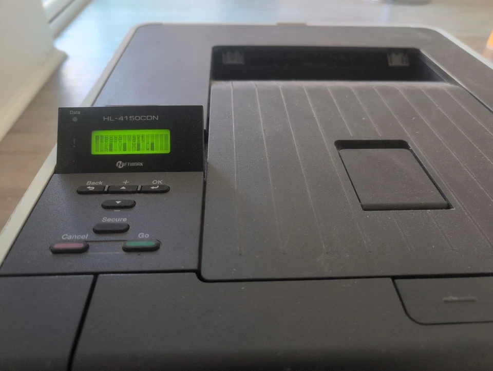 Laser Printer Brother HL-4150CDN w/ full ink - image 4 of 4