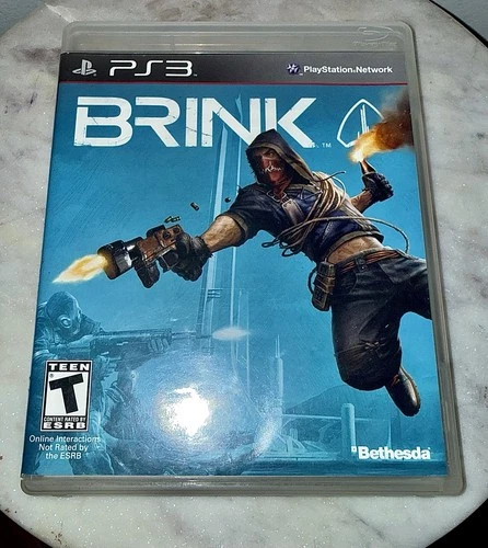 Brink PS3 Sony PlayStation 3 CiB Manual Included *TESTED AND WORKING*