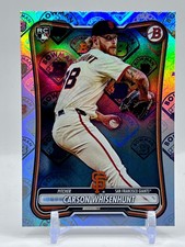 2026 Bowman Carson Whisenhunt RC Logo Pattern SP San Francisco Giants #16