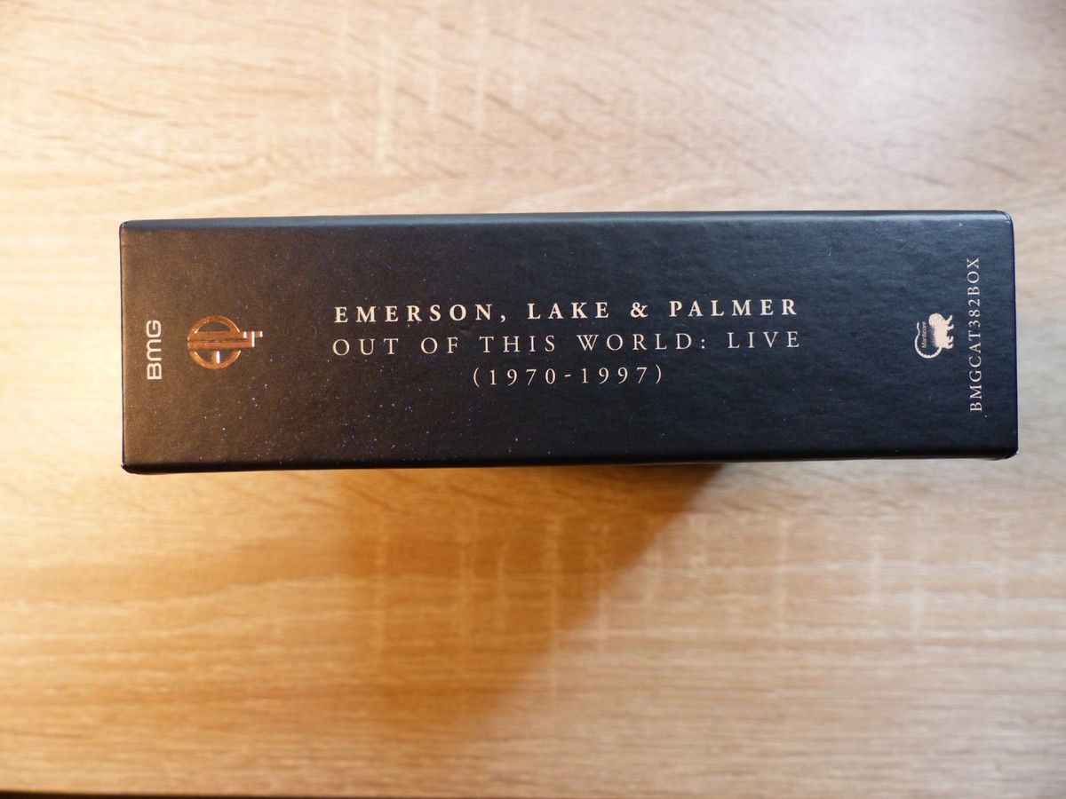 Emerson Lake & Palmer: Out Of This World: Live 1970-1997 - 7CD Box