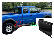 Rh 1993-2011 Ford Ranger Rear Cab Corner 2 Door Extended Cab