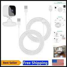 Durable 25ft Power Cable for Blink Mini Smart Camera - Continuous Supply, 2Pack