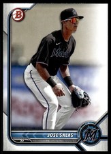 2022 Bowman Prospects Jose Salas Miami Marlins #BP-30