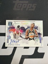 2025 Panini Impeccable WNBA Basketball Jewell Loyd Canvas Creations Auto /25