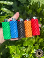 Dragon Scale Bic Lighter Sleeves Variety 5 Pack – Textured Novelty Lighter Case