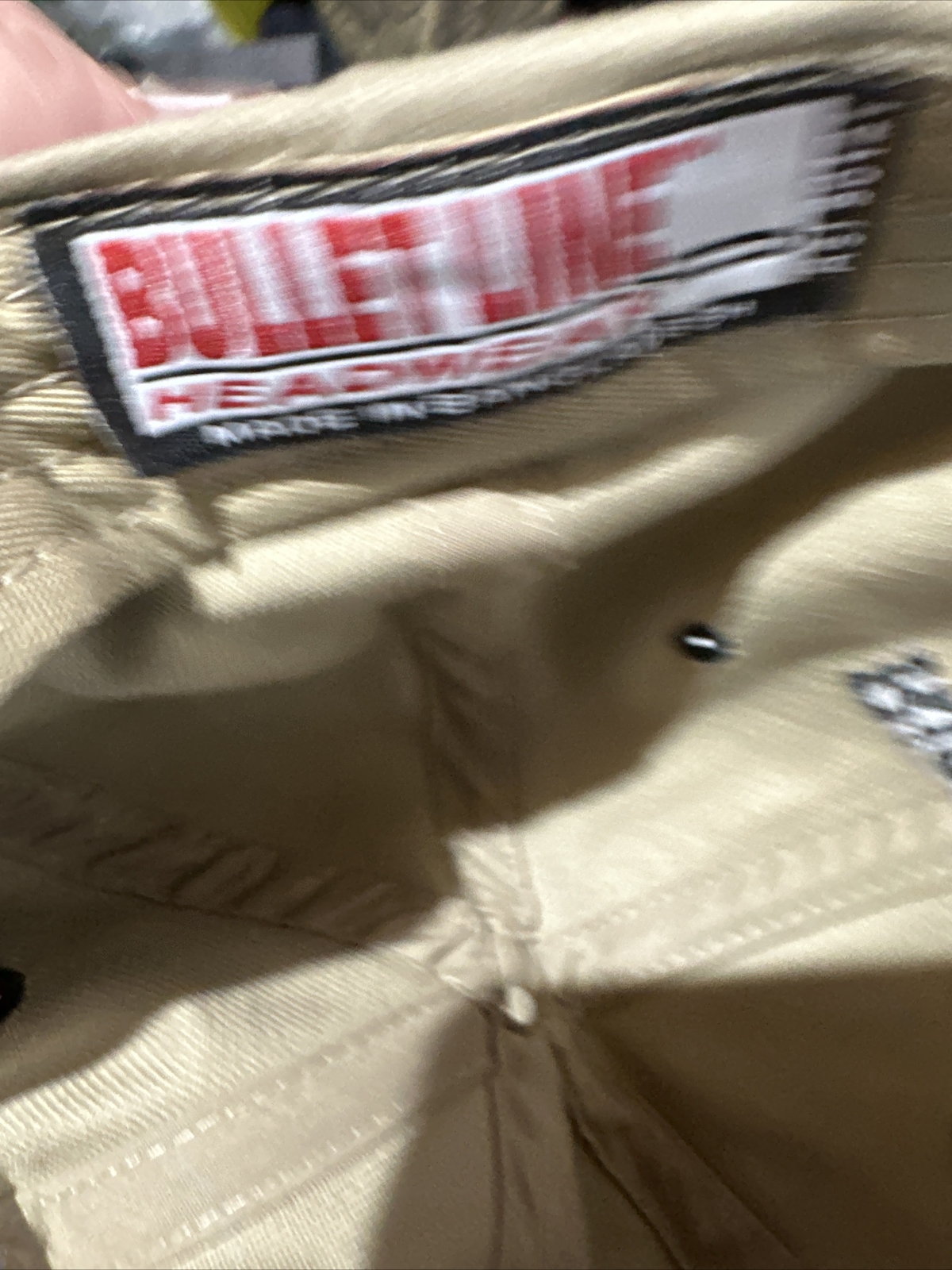 CAT Operator Trainer Hat Cap Strap Back Brown One… - image 9