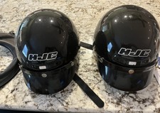 HJC Adult Street Half Helmet (Black) CL-21M/C...