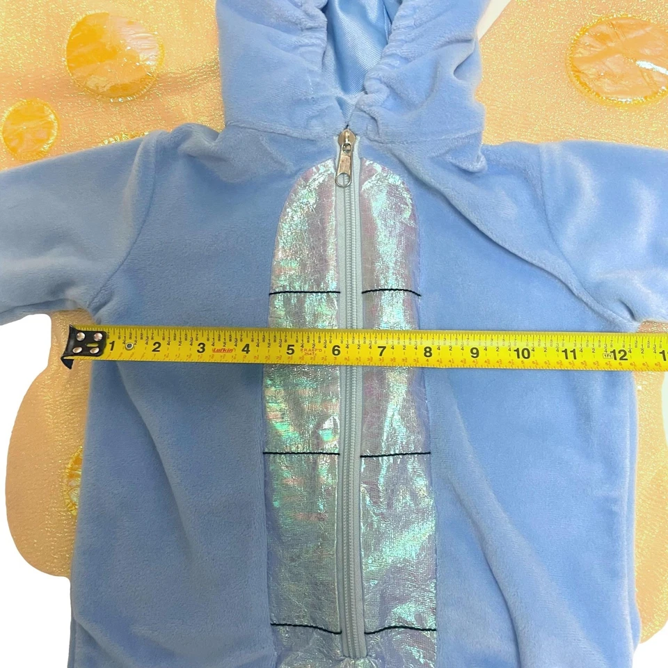 Babystyle младенца бабочка костюм для Хэллоуина 6-18 месяцев флис молнии с капюшоном - Изображение 4 из 4