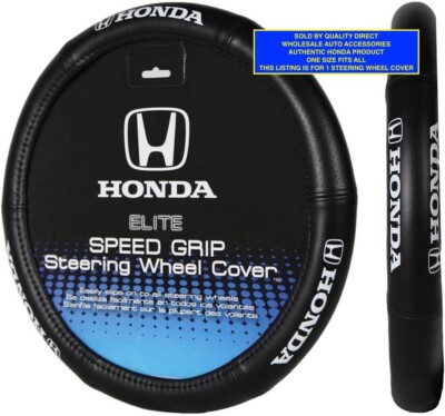 #ad #ad Honda Sport Grip Synthetic Leather Car SUV Truck Steering Wheel Cover New Gift $24.99