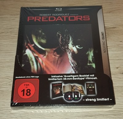 PREDATORS Robert Rodriguez LIMITED CINEDITION - Mediabook Blu-ray OVP OOP FSK18 