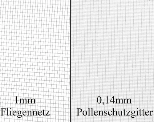 Onpira® Pollenschutzgitter Pollen Allergie Gewebe Filter Antiallergie Feinstaub - Bild 2 von 8
