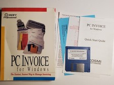 Vintage COSMI Corp PC Invoice For Windows 1993 For IBM, Tandy Computer