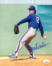 RON DARLING Signed Autographed 8x10 Photo New York Mets JSA #AS30586