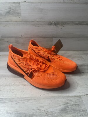 Nike Air Max Flyknit Racer in Orange and Black nike men air max flyknit racer nn total orange black main image 2