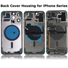 Rear Back Housing Battery Cover For iPhone 12 11 XR X XS 13 Mini 14 Pro Max Lot