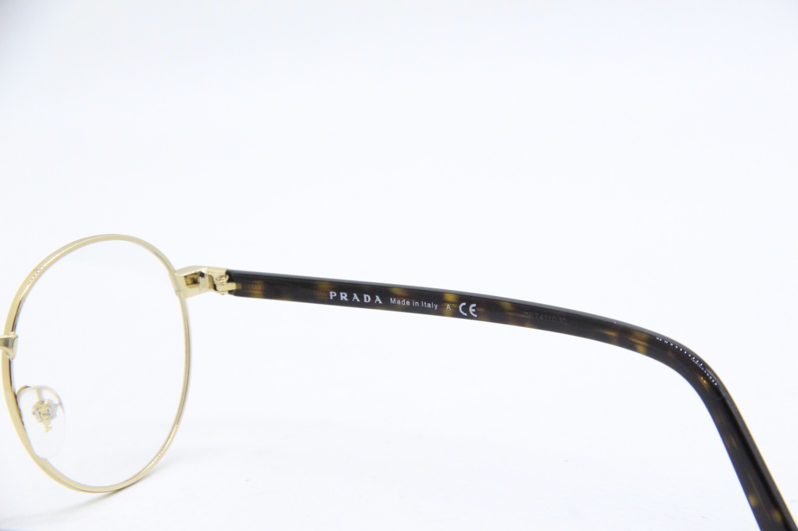 NEW PRADA VPR 52X ZVN-1O1 GOLD HAVANA AUTHENTIC EYEGLASSES 49-19 K1