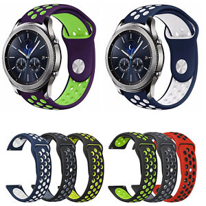 20mm Band for Samsung Gear S2 Classic / Samsung Gear Sport Silicone Strap Belt | eBay