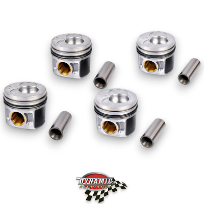 4X 81.50MM PISTON & RING FOR VW GOLF CADY JETTA AUDI A3 2.0 TDI BMM BHW BPW BMP