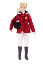 Breyer Horses Traditional Size Show Jumping Brenda Rider Doll Figure #525 NIB