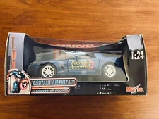 Marvel Captain America voiture Corvette Z06 2003