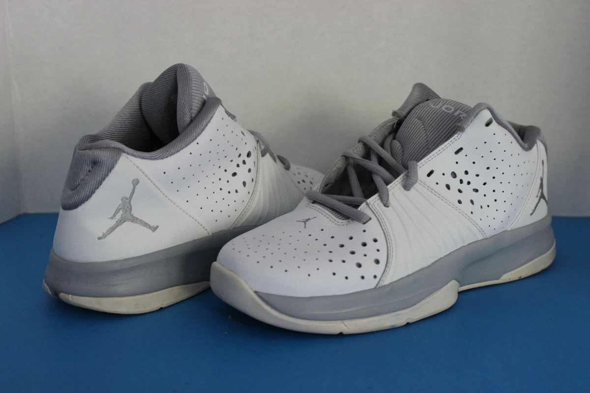NIKE Air Jordan 5 AM BG Youth Boys Size 6.5Y WHT GR Basketball