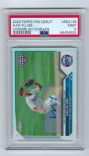 HAO YU LEE 2023 Topps Chrome Pro Debut (AU)(RC) 76/99 PSA 9